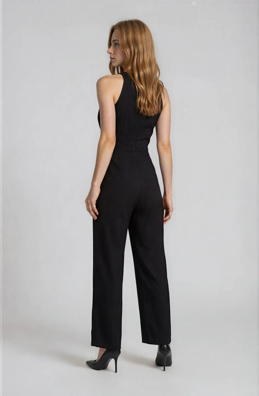 Noir Halter Jumpsuit