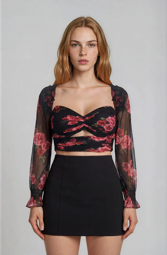 Midnight Bloom Mesh