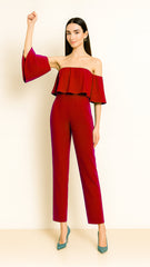 Off-Shoulder Jumpsuit