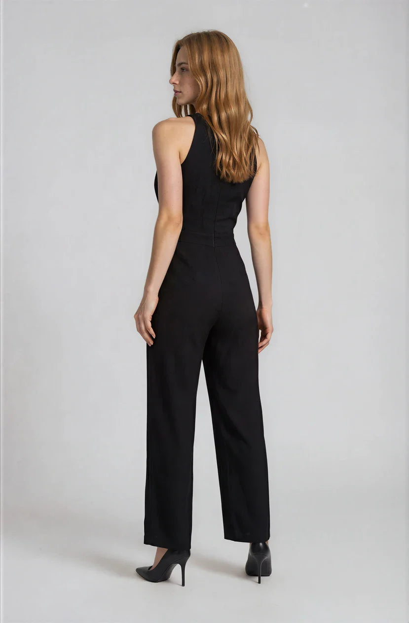 Noir Halter Jumpsuit