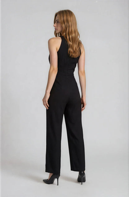 Noir Halter Jumpsuit