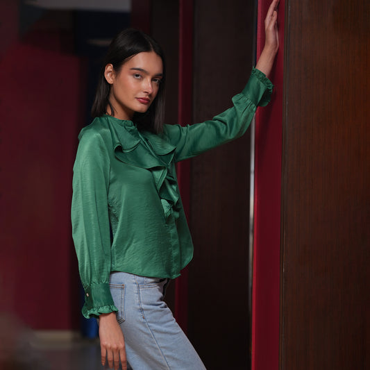 Ruffle Shirt