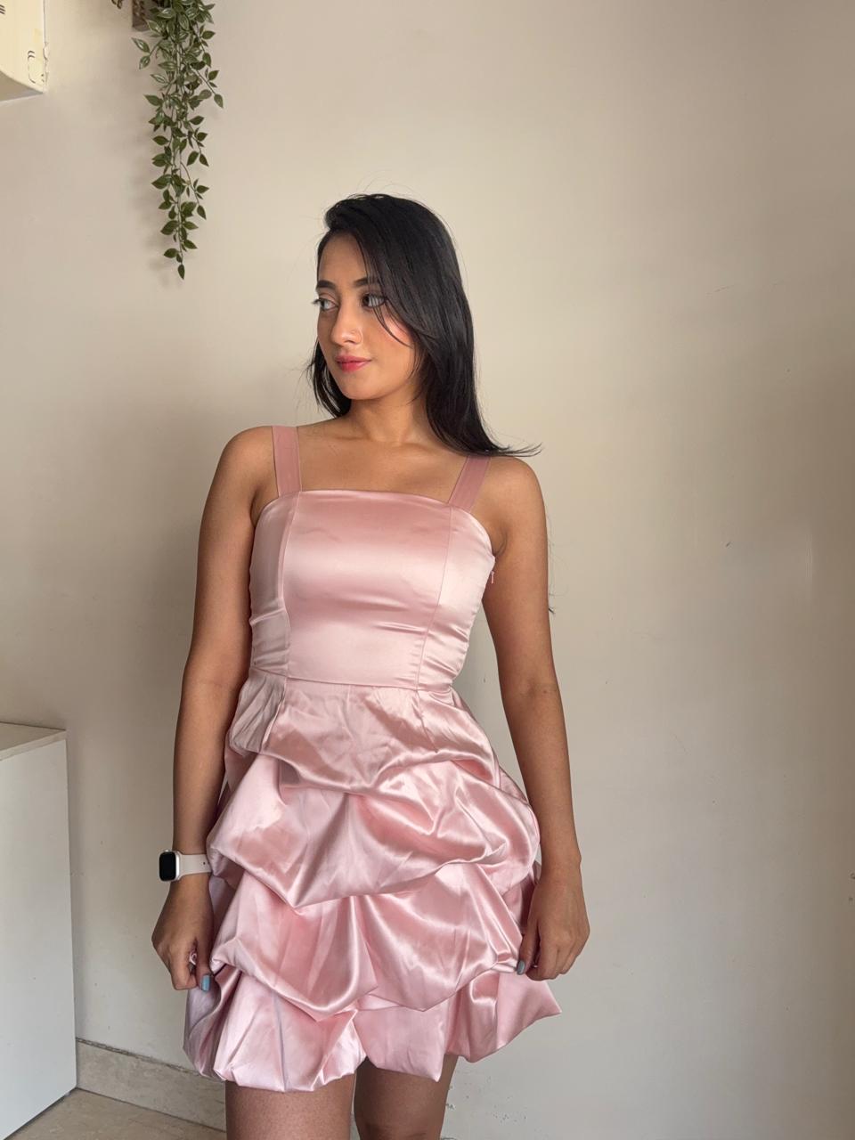 Bubble Hem Dress