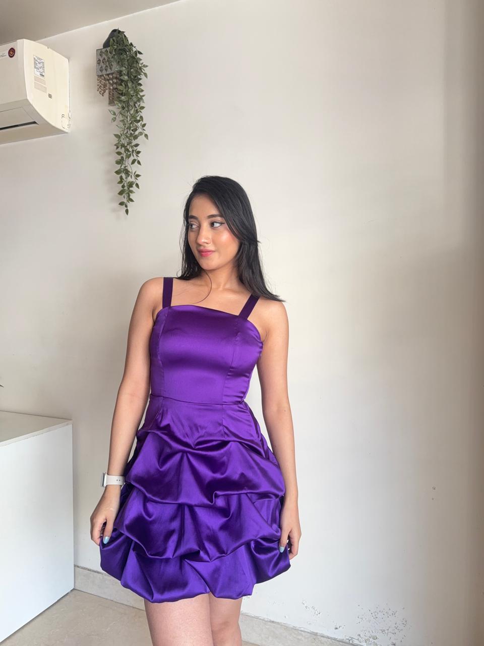 Bubble Hem Dress
