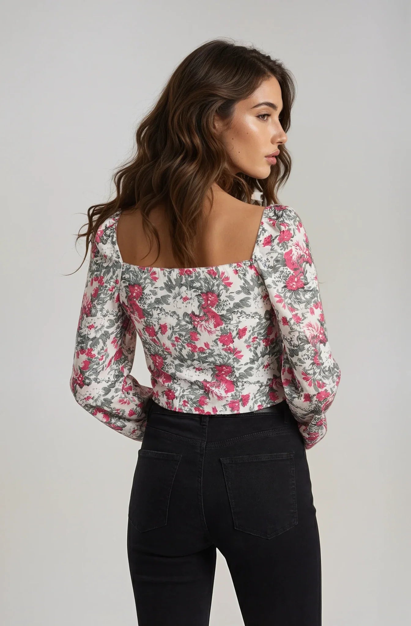 Rosewood Ruched Top